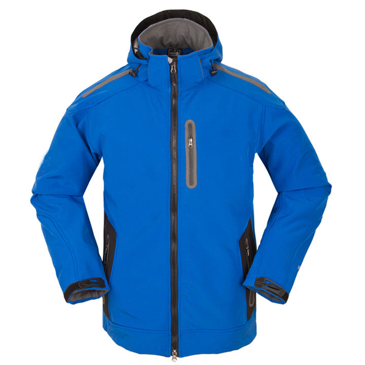 Softshell Jacket with Composite Fleece Material