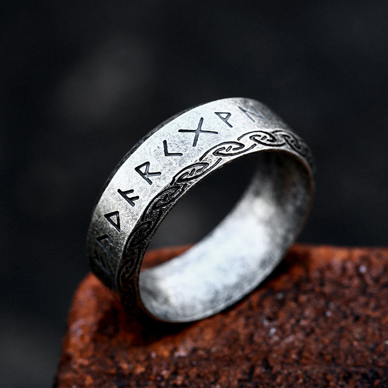 Retro Stainless Steel Titanium Steel Fashion Ring