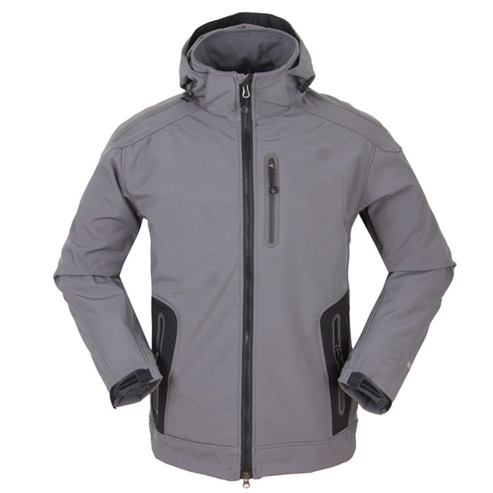 Softshell Jacket with Composite Fleece Material