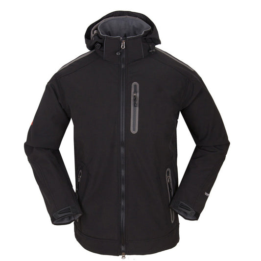 Softshell Jacket with Composite Fleece Material